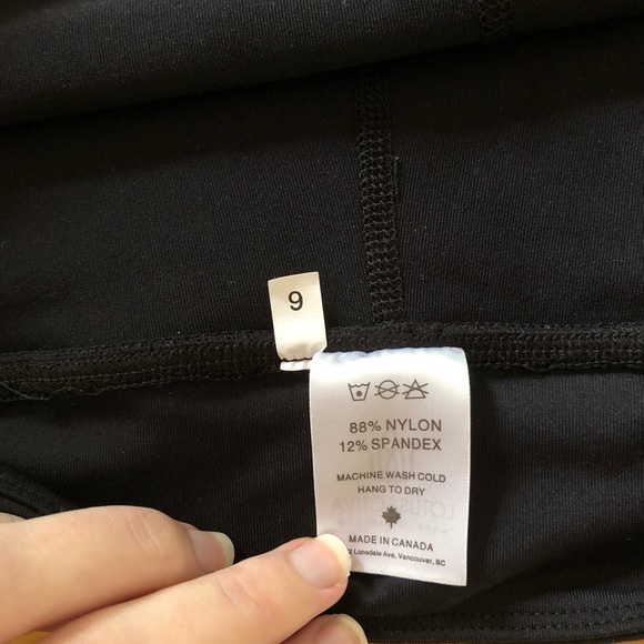 🧘🏻♀️ Lotus Activa Black Athletic Skort - Picture 8 of 11